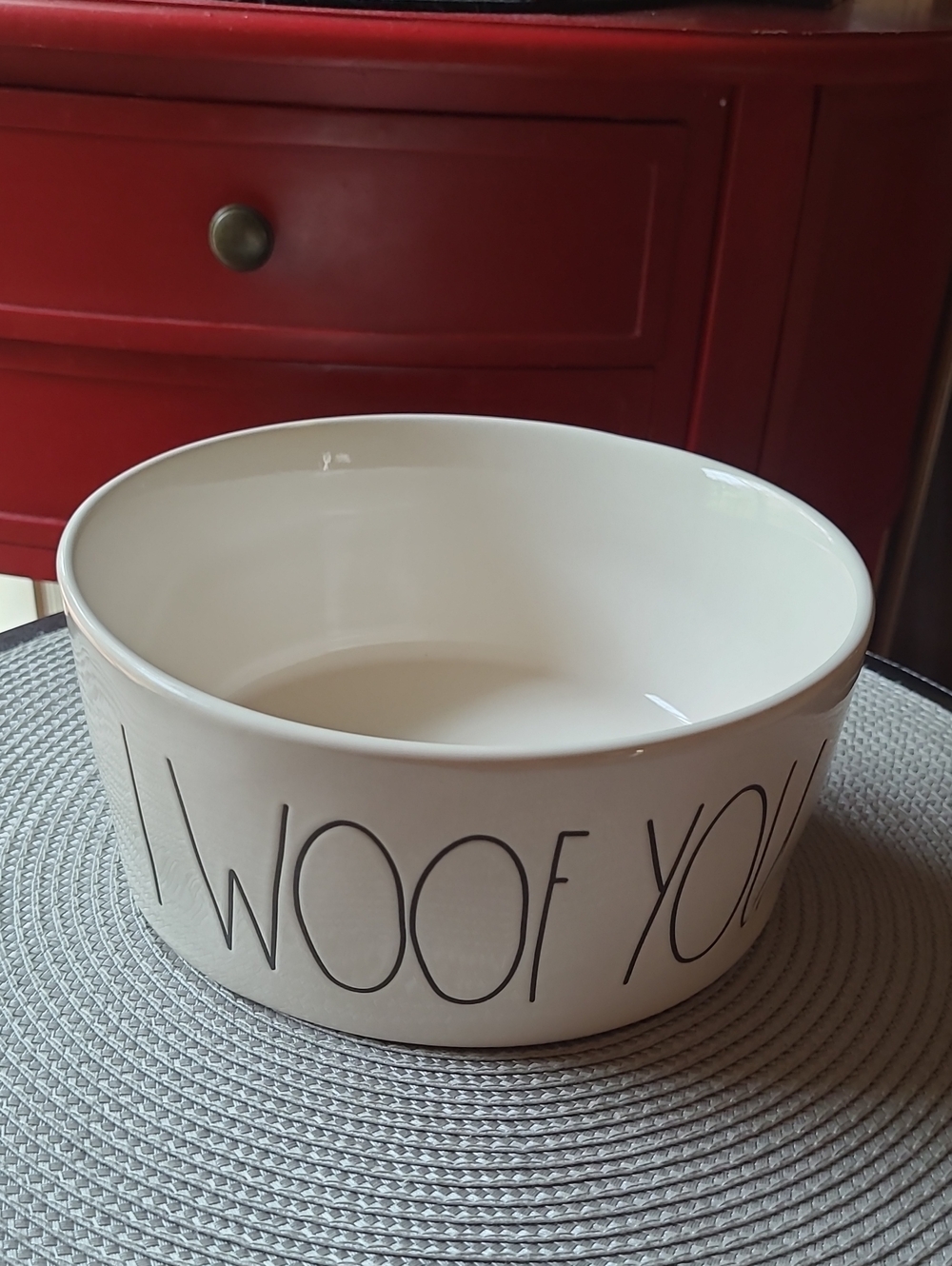 Rae Dunn Dog Bowl